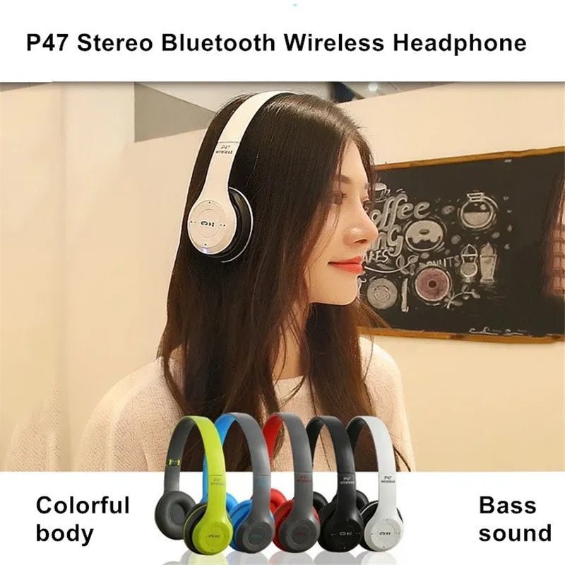 Stereo P47 opvouwbare hoofdtelefoon - Ecoversify