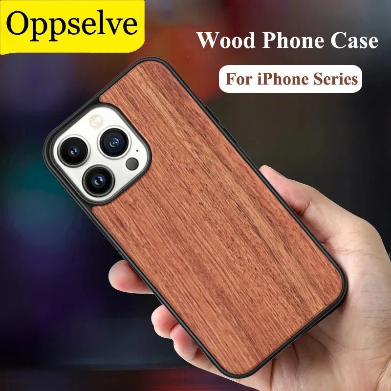 Oppselve Bamboe telefoonhoesje iPhone - Ecoversify