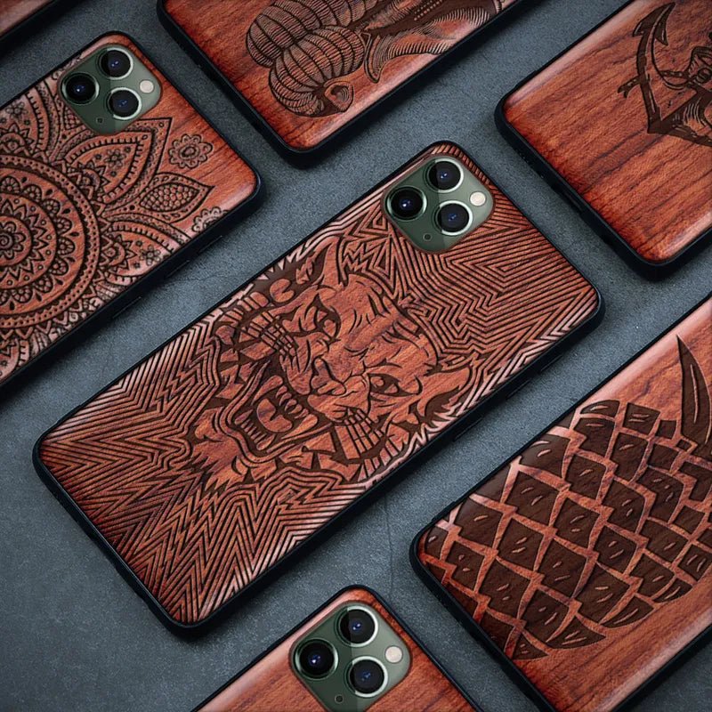 Echt houten telefoonhoesje voor iPhone - Ecoversify