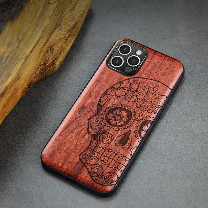 Echt houten telefoonhoesje voor iPhone - Ecoversify