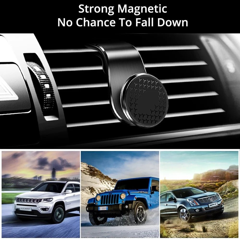 Magnetic Air Vent Clip Mount Rotation Car Phone Holder - Ecoversify