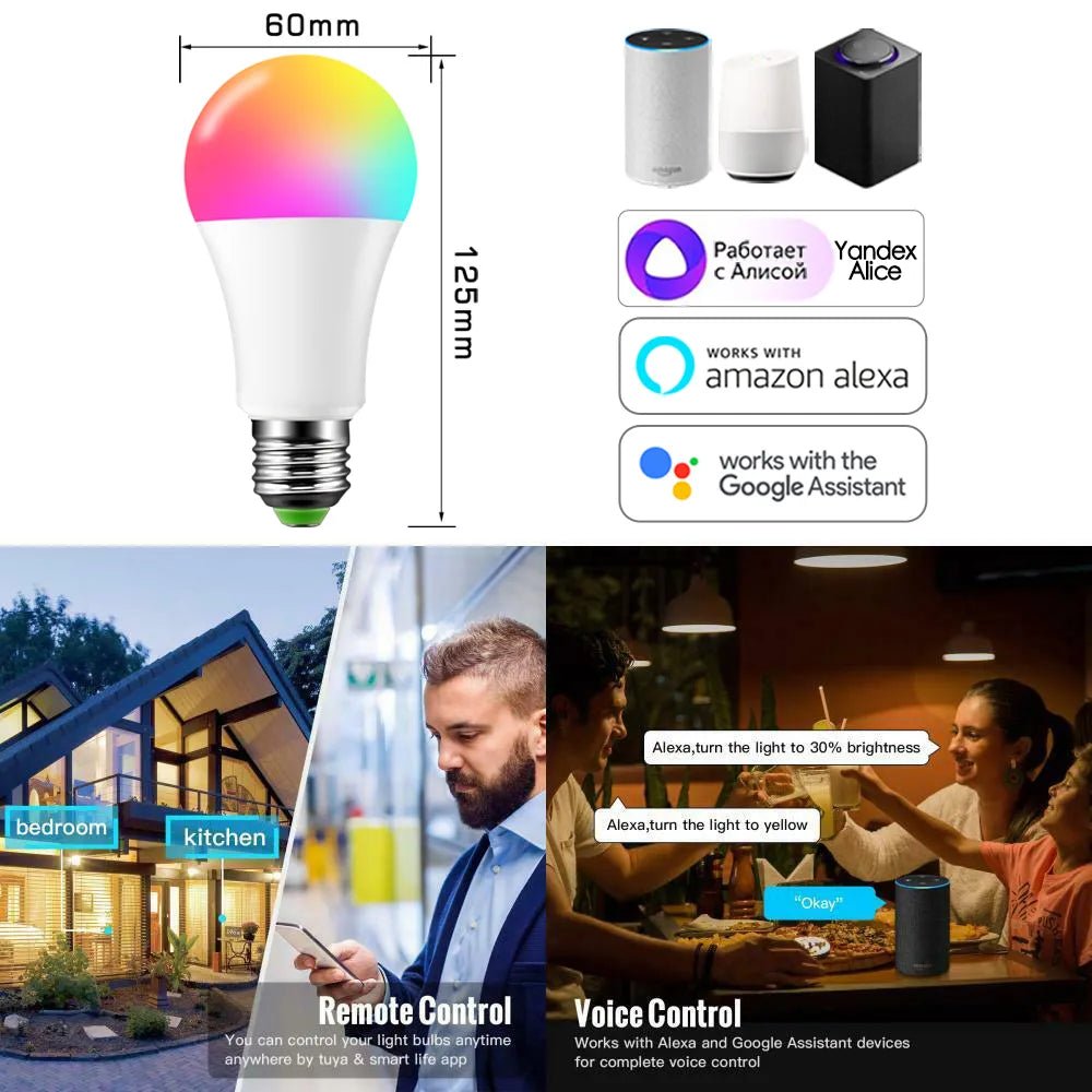 WiFi Smart LED Bulb - Ecoversify