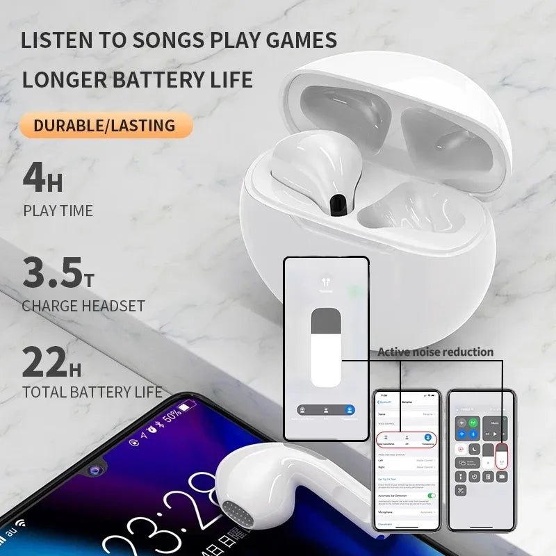 Air Pro 6 TWS Wireless Earbuds - Ecoversify