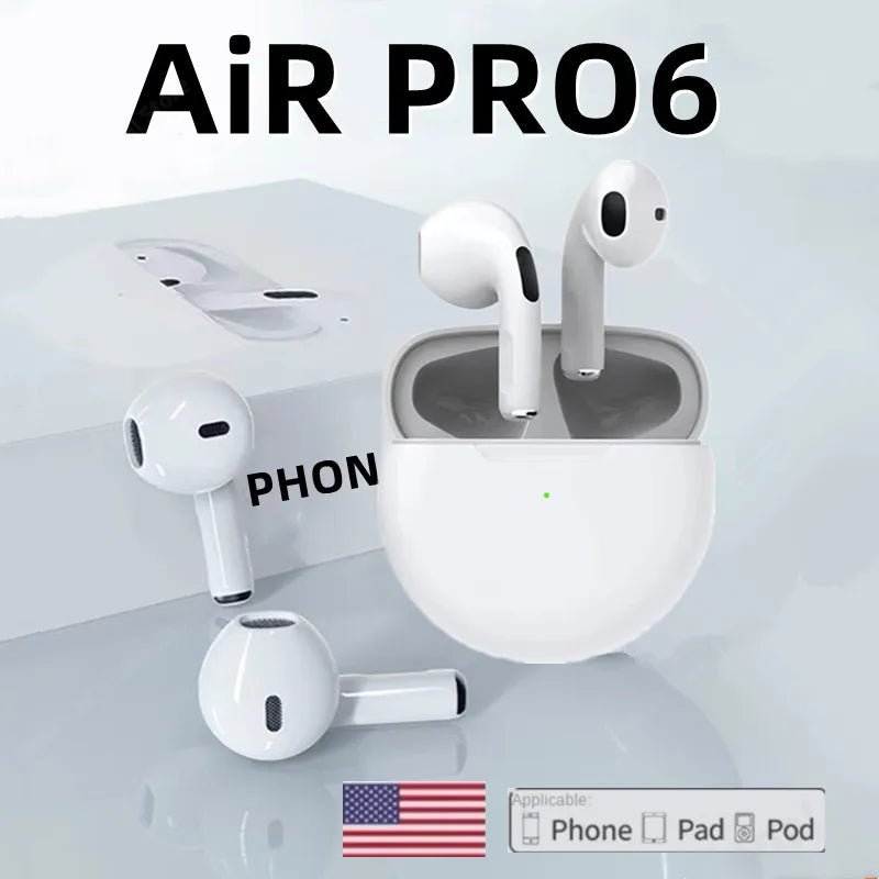 Air Pro 6 TWS Wireless Earbuds - Ecoversify