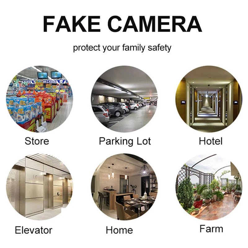 Fake Dummy Camera with Flashing LED - Ecoversify