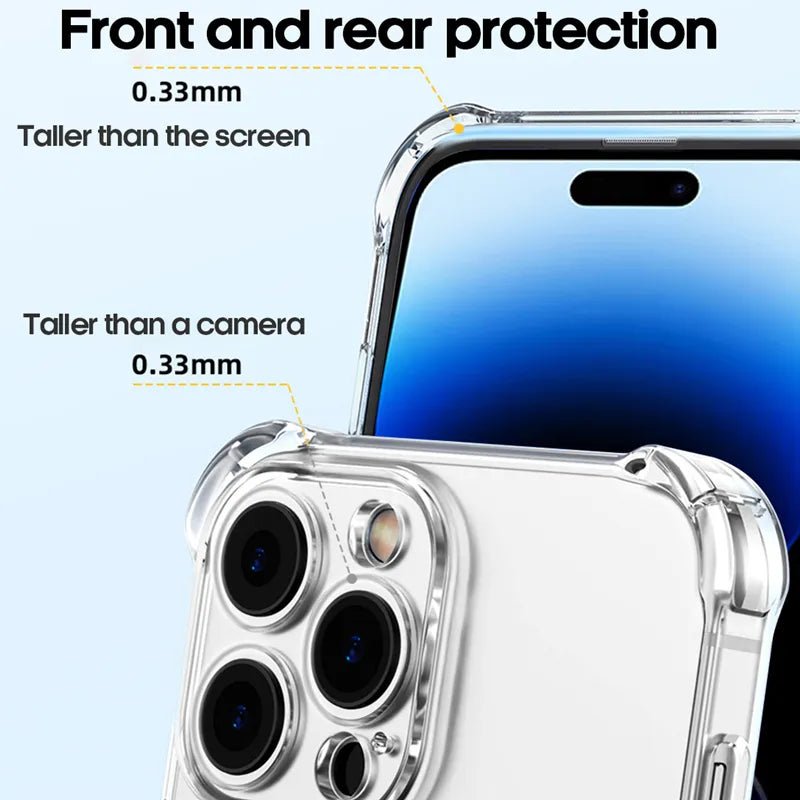 Luxury Clear Shockproof Case For iPhone - Ecoversify