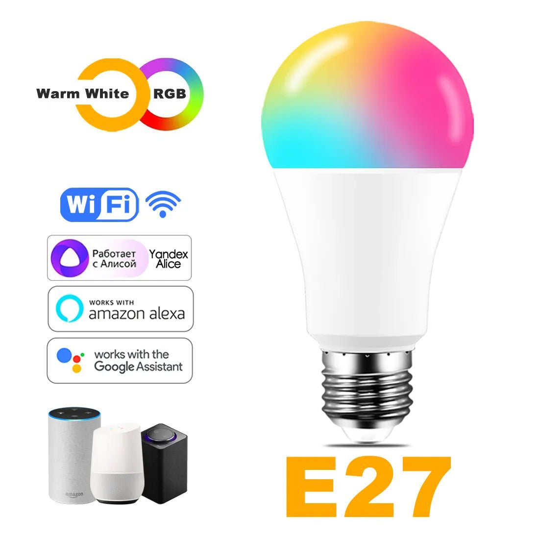 WiFi Smart LED Bulb - Ecoversify