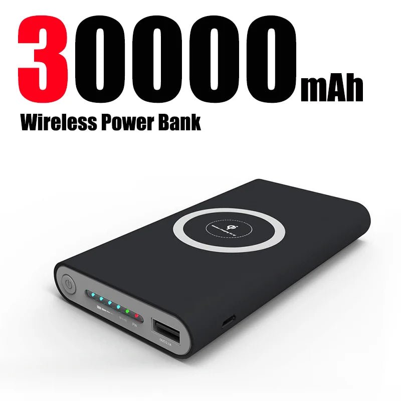 Tweeweg draadloze snellaadpowerbank - Ecoversify