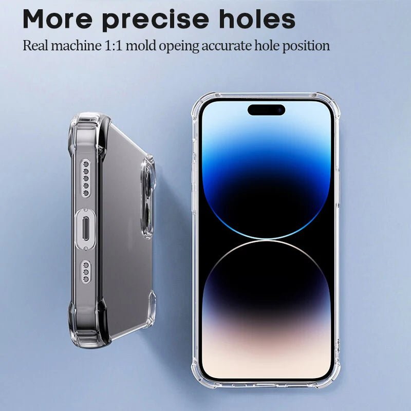 Luxury Clear Shockproof Case For iPhone - Ecoversify