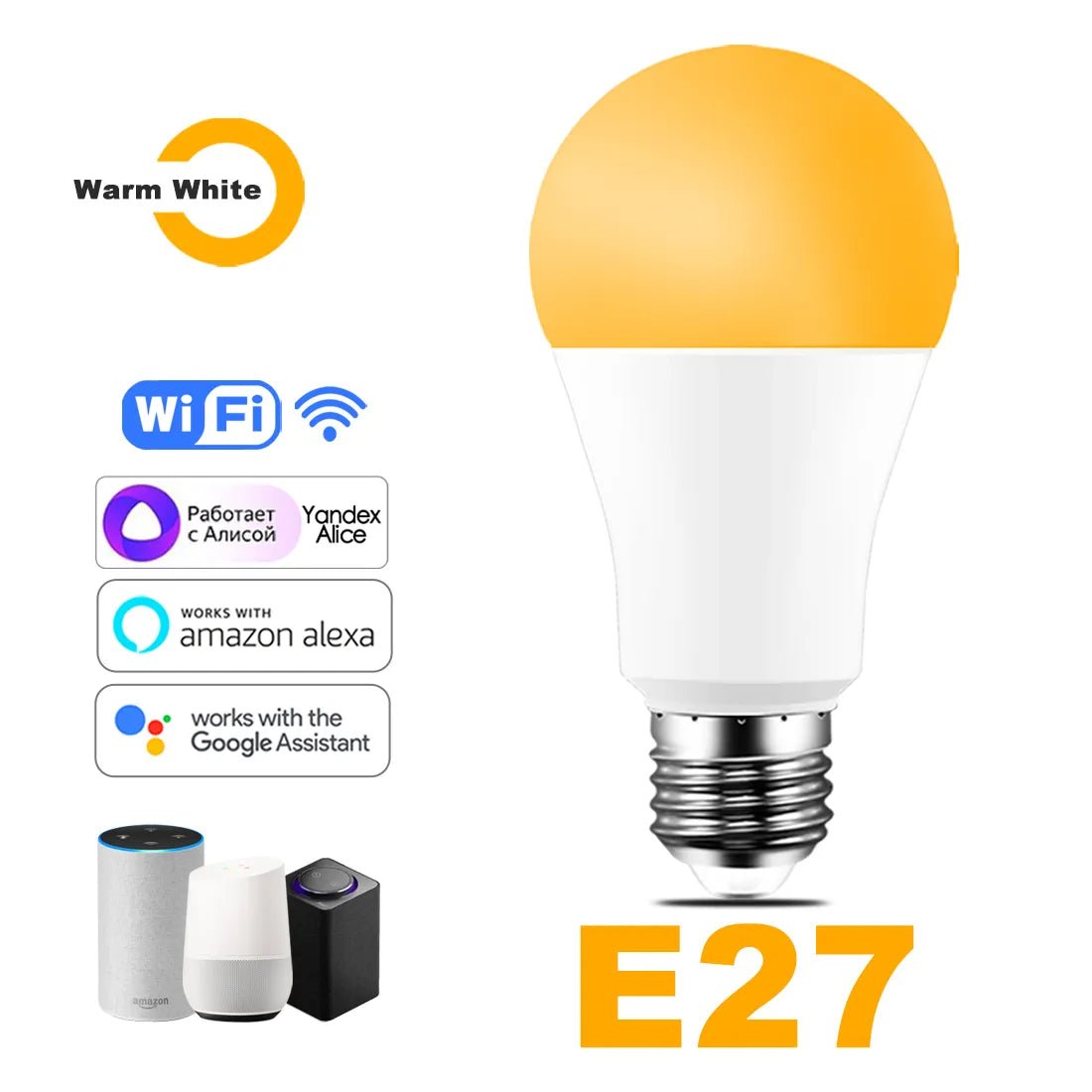 WiFi Smart LED Bulb - Ecoversify