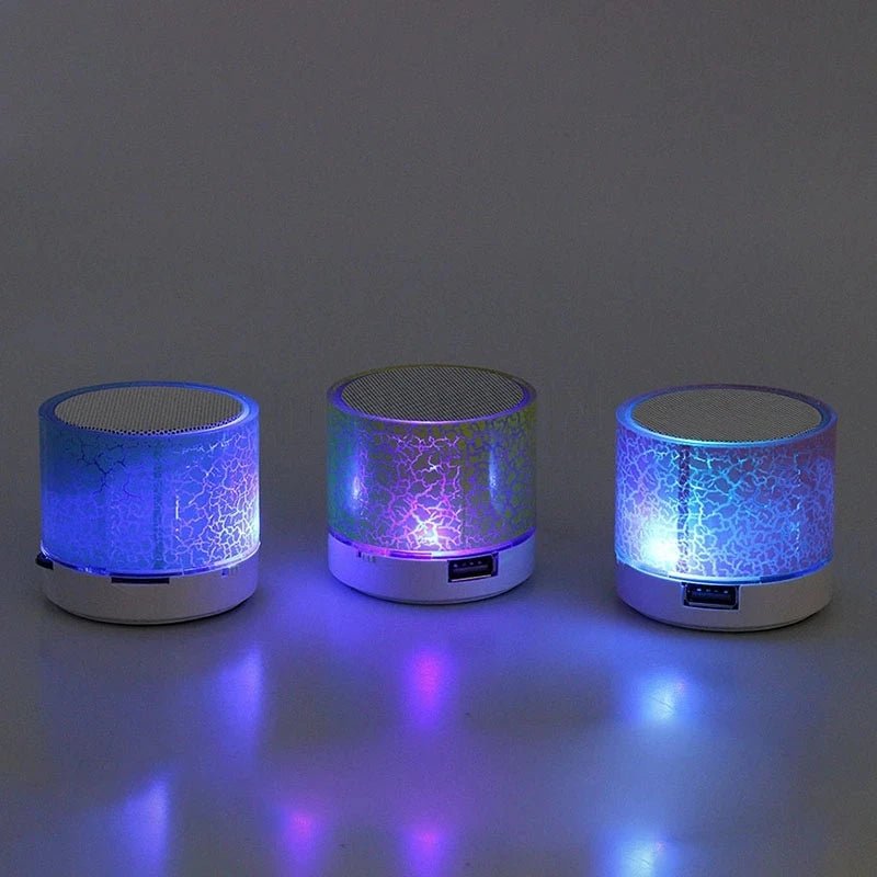 LED Cracks Colorful Speaker - Ecoversify