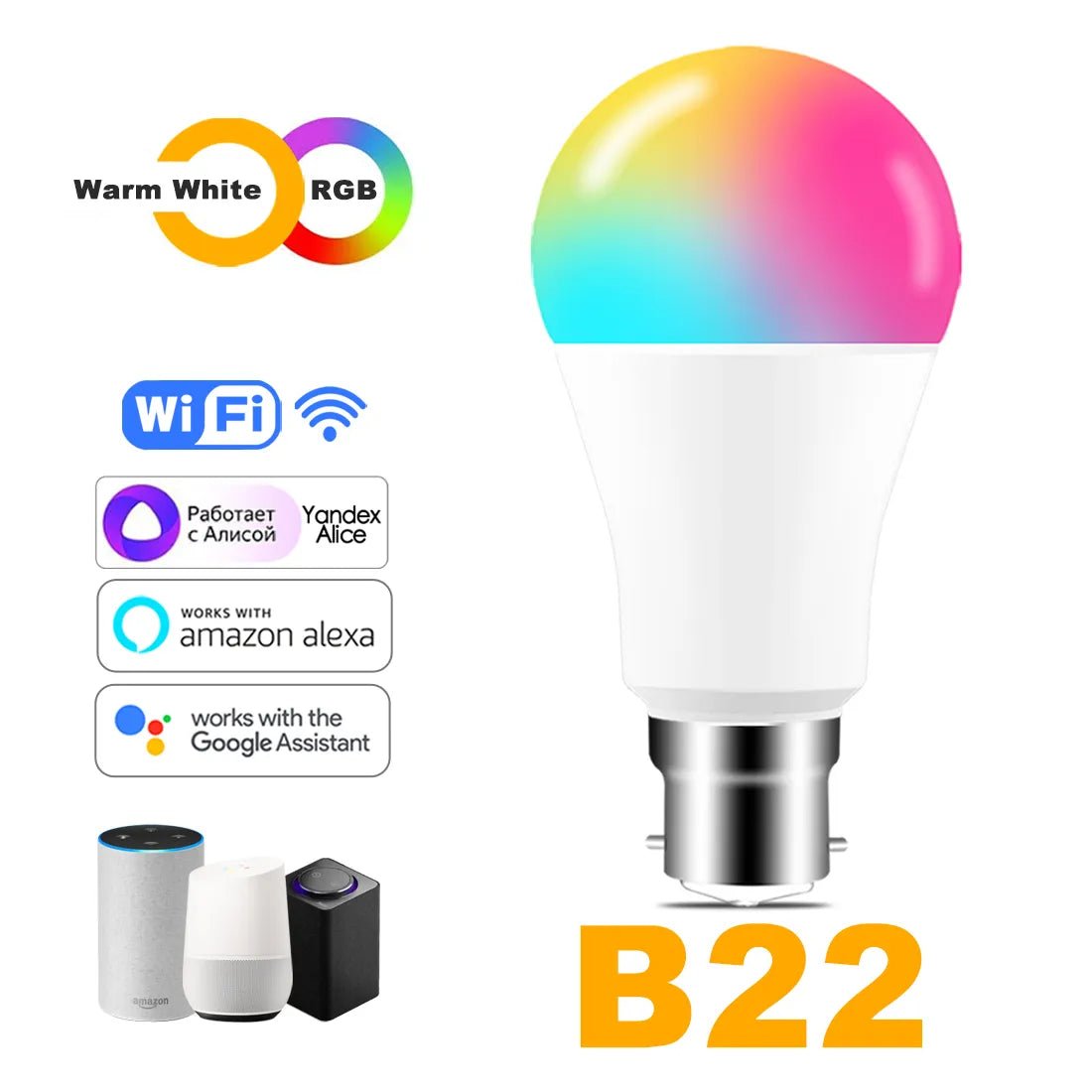 WiFi Smart LED Bulb - Ecoversify